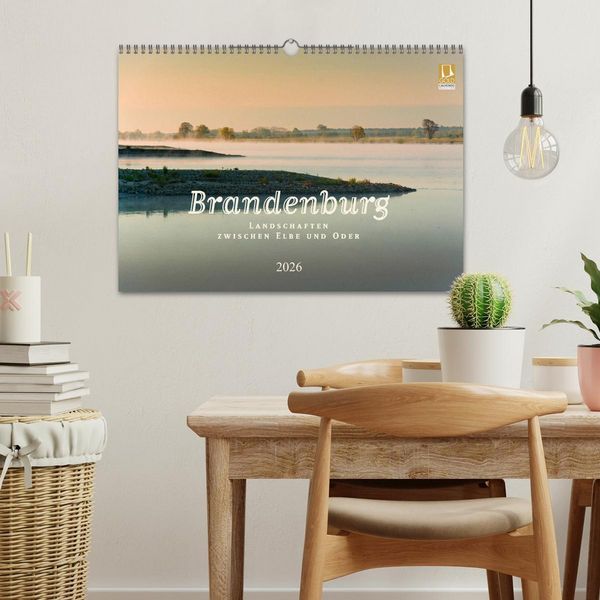 Produktbild: Brandenburg - Landschaften zwischen Elbe und Oder (Wandkalender 2026 DIN A3 quer), CALVENDO Monatskalender