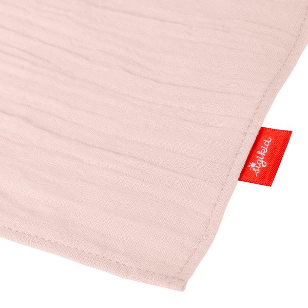 Produktbild: Sigikid 31262 - Baby Schnuffeltuch B&auml;r, rosa, Baumwoll-Musselin, sigibaby