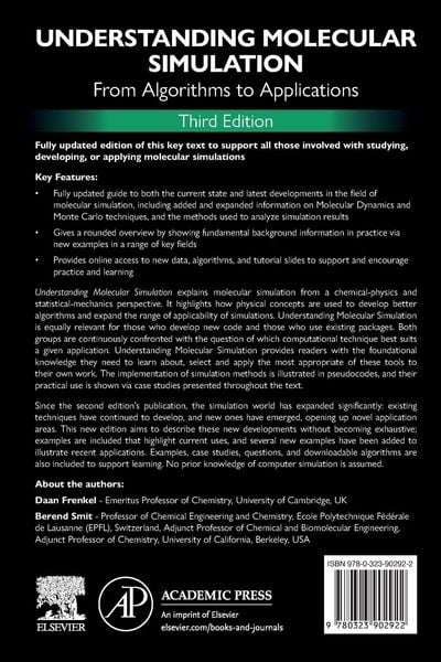 Produktbild: Understanding Molecular Simulation
