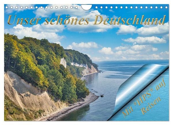 Unser schönes Deutschland (Wandkalender 2026 DIN A4 quer), CALVENDO Monatskalender