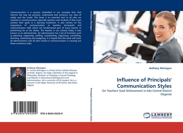 Produktbild: Influence of Principals'' Communication Styles