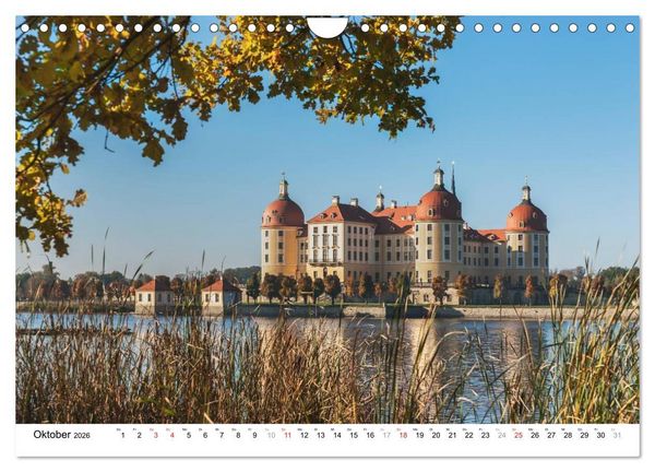 Produktbild: Sachsen (Wandkalender 2026 DIN A4 quer), CALVENDO Monatskalender