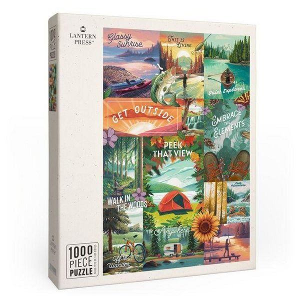 Get Outside Series Collage - 1000 Piece Puzzle