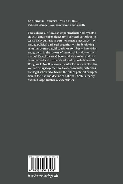 Produktbild: Political Competition, Innovation and Growth