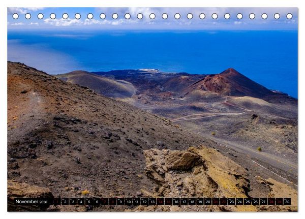 Produktbild: Natur pur erleben auf La Palma (Tischkalender 2026 DIN A5 quer), CALVENDO Monatskalender