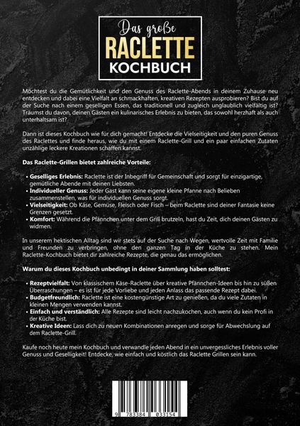 Produktbild: Das gro&szlig;e Raclette Kochbuch