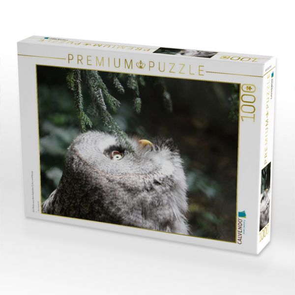 Produktbild: CALVENDO Puzzle Ein Motiv aus dem Kalender Eulen und K&auml;uze | 1000 Teile Lege-Gr&ouml;&szlig;e 64x48cm Foto-Puzzle f&uuml;r gl&uuml;ckliche Stunden