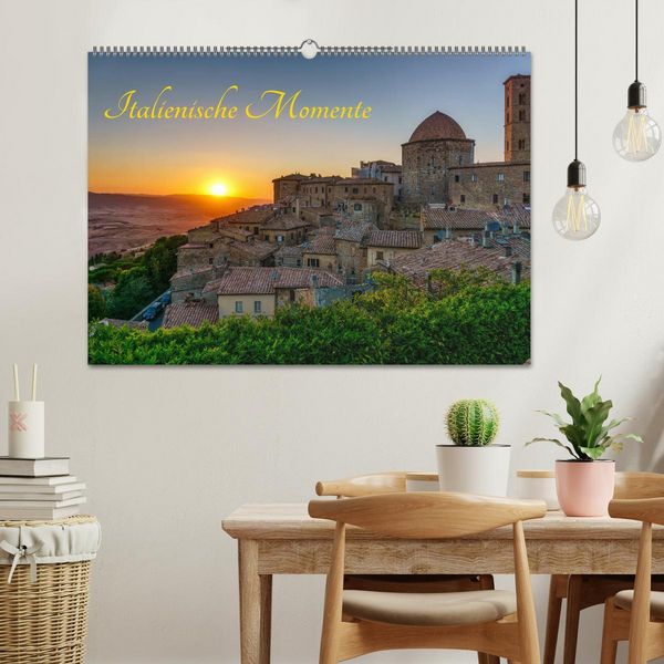 Produktbild: Italienische Momente (Wandkalender 2026 DIN A2 quer), CALVENDO Monatskalender