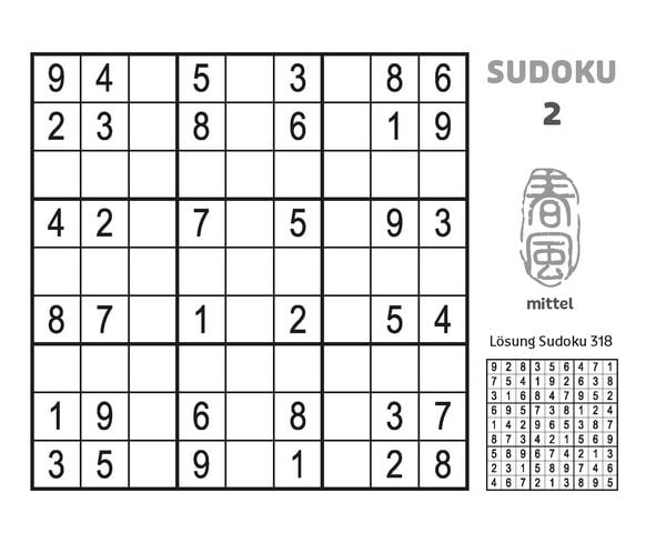 Produktbild: Pocket-Buch Sudoku Band 6