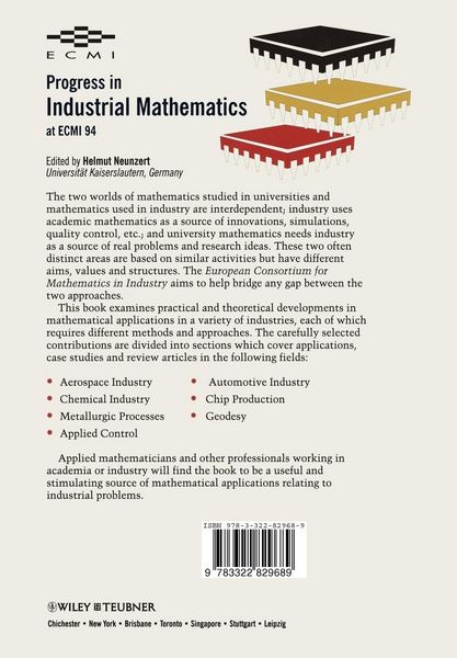 Produktbild: Progress in Industrial Mathematics at ECMI 94