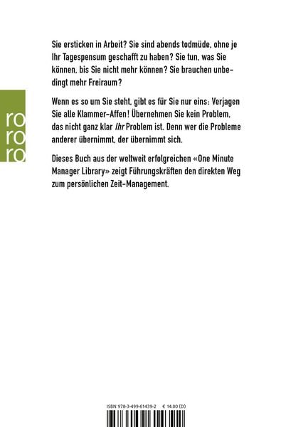 Produktbild: Der Minuten-Manager und der Klammer-Affe