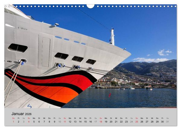 Produktbild: Kreuzfahrt Impressionen (Wandkalender 2026 DIN A3 quer), CALVENDO Monatskalender