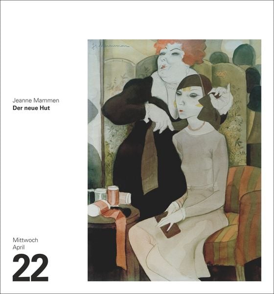Produktbild: Kunst Tagesabreißkalender 2026 - Kulturkalender - Künstler, Werke, Museen