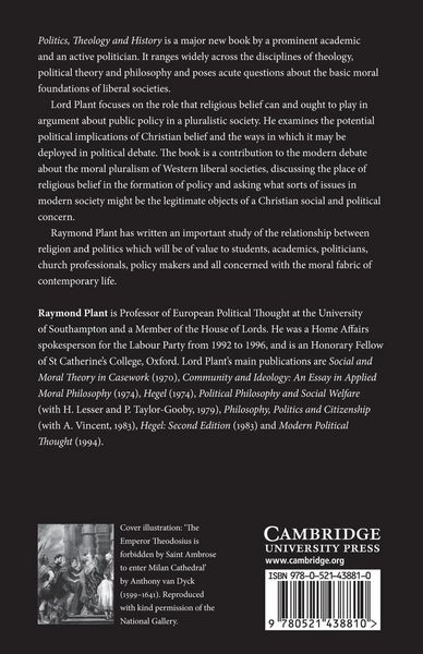 Produktbild: Politics, Theology and History