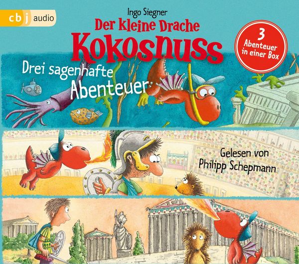 Produktbild: Der kleine Drache Kokosnuss &ndash; Drei sagenhafte Abenteuer