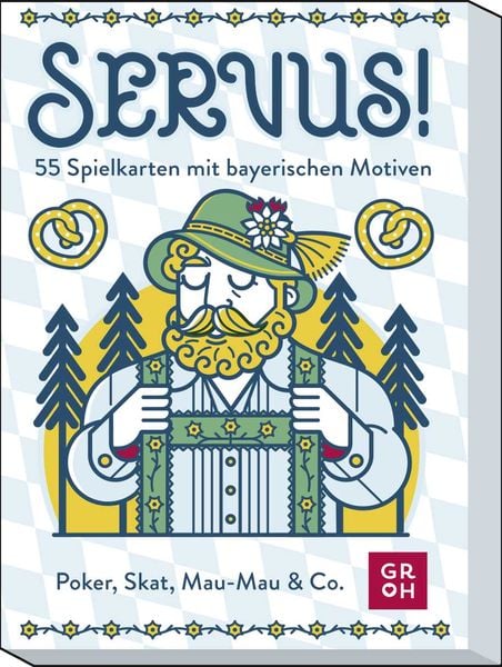 Servus! 55 Spielkarten mit bayerischen Motiven