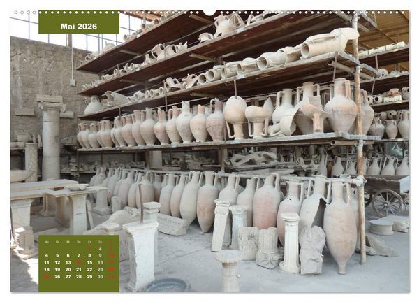 Produktbild: Pompeji-Kalender (Wandkalender 2026 DIN A2 quer), CALVENDO Monatskalender