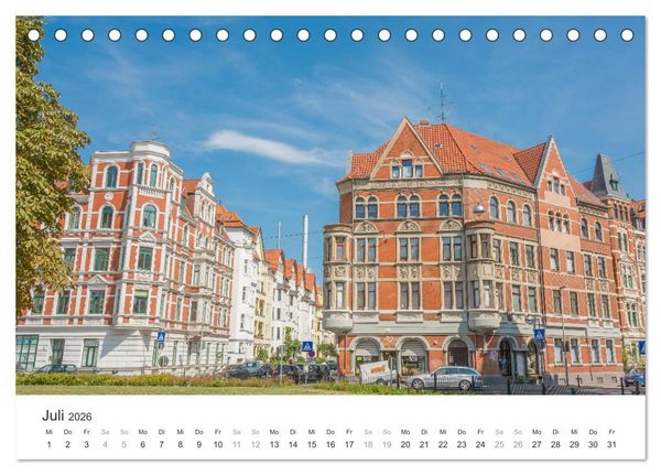 Produktbild: HANNOVER LINDEN ZAUBERHAFTE eigenART (Tischkalender 2026 DIN A5 quer), CALVENDO Monatskalender