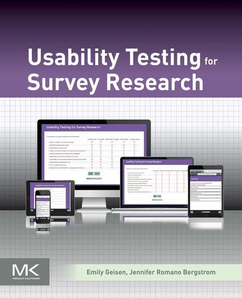 Produktbild: Usability Testing for Survey Research