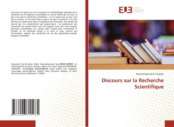 Produktbild: Discours sur la Recherche Scientifique