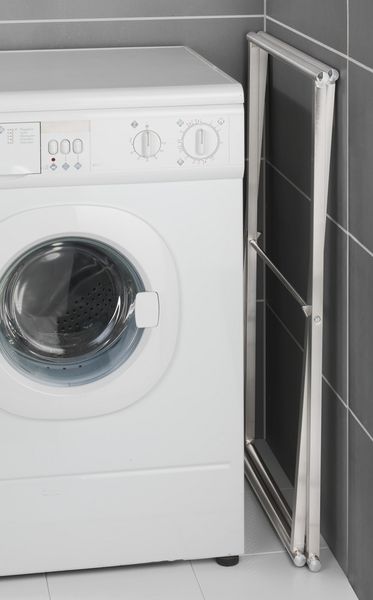 Produktbild: Handtuchst&auml;nder Mod. Lava Edelstahl, Kleiderst&auml;nder, klappbar