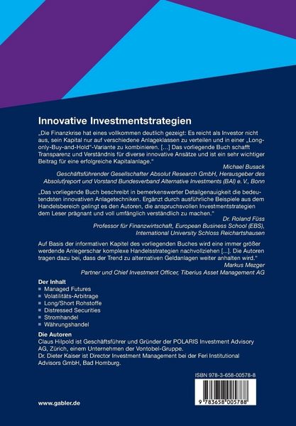 Produktbild: Innovative Investmentstrategien