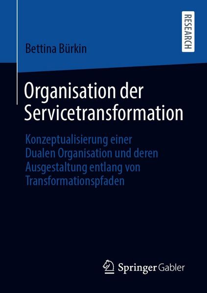 Produktbild: Organisation der Servicetransformation