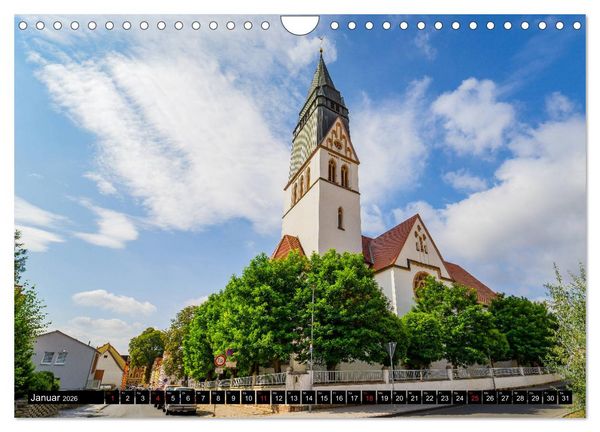 Produktbild: Lutherstadt Eisleben Impressionen (Wandkalender 2026 DIN A4 quer), CALVENDO Monatskalender