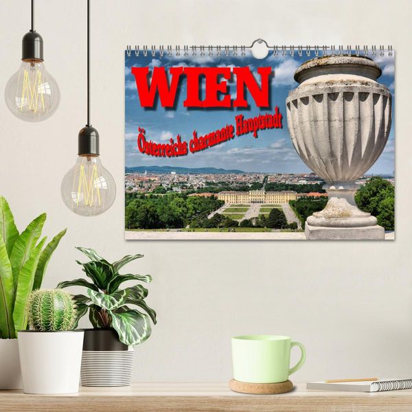Produktbild: Wien - &Ouml;sterreichs charmante Hauptstadt (Wandkalender 2026 DIN A4 quer), CALVENDO Monatskalender