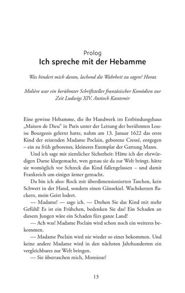 Produktbild: Das Leben des Monsieur de Moli&egrave;re. Ein biografischer Roman