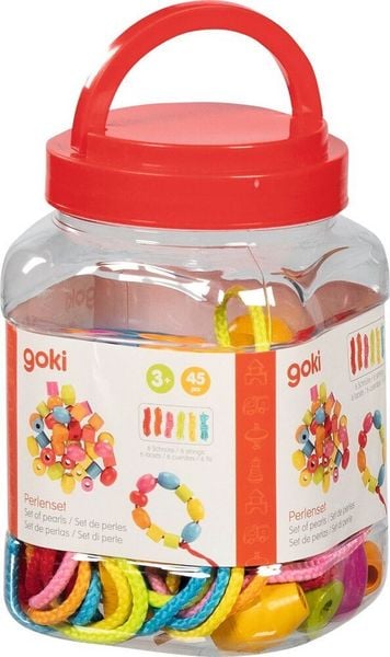 Produktbild: goki Perlenset, Zylinder