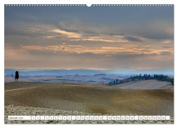 Produktbild: Toskana - Goldene Farben des toskanischen Herbstes (Wandkalender 2026 DIN A2 quer), CALVENDO Monatskalender