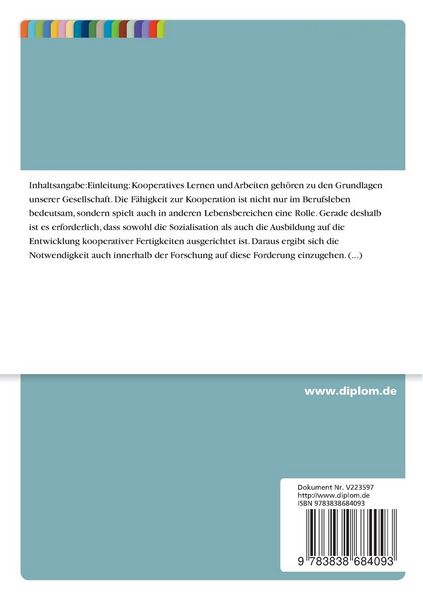Produktbild: Kooperatives Lernen aus L&ouml;sungsbeispielen