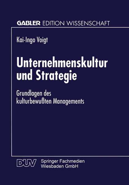 Produktbild: Unternehmenskultur und Strategie