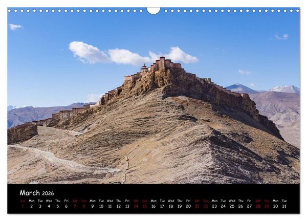 Produktbild: Tibet Land of Legends (Wall Calendar 2026 DIN A3 landscape), CALVENDO 12 Month Wall Calendar