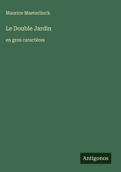 Produktbild: Le Double Jardin
