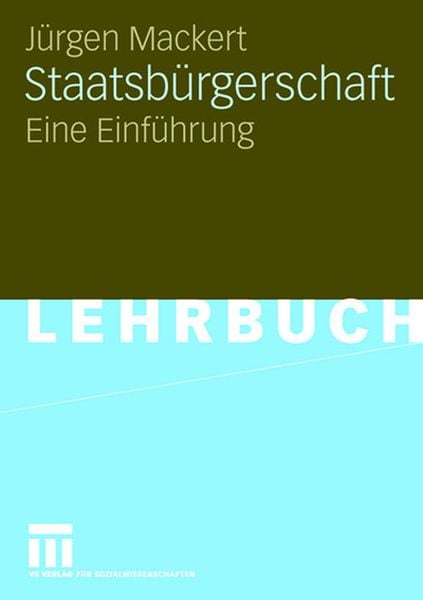 Produktbild: Staatsb&uuml;rgerschaft
