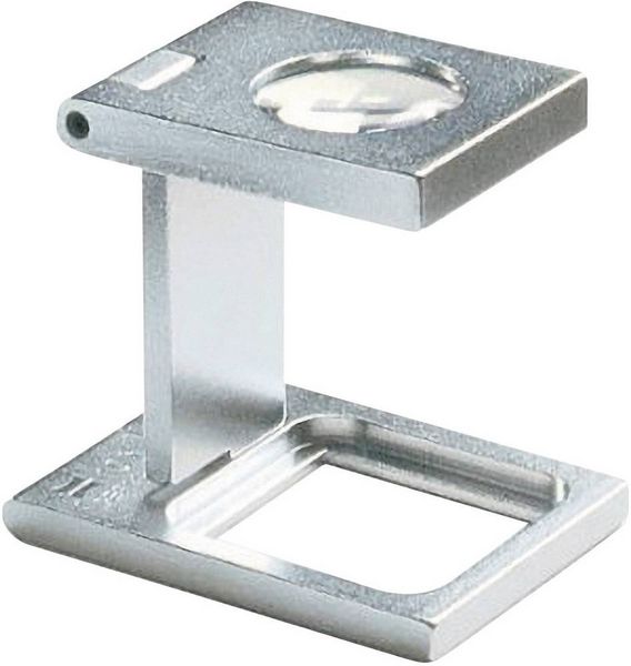Produktbild: Eschenbach 1255 Fadenz&auml;hler Vergr&ouml;&szlig;erungsfaktor: 10 x Linsengr&ouml;&szlig;e: (&Oslash;) 14.6mm Silber