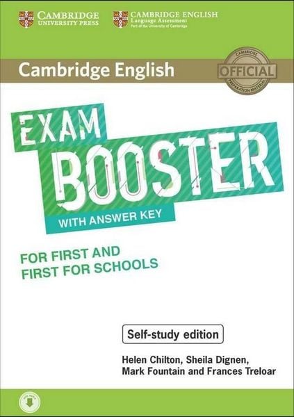 Produktbild: Cambridge English Booster with Answer Key for First and First for Schools - Self-Study Edition