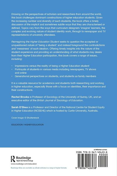 Produktbild: Reimagining the Higher Education Student