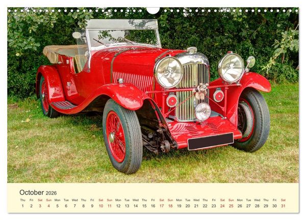 Produktbild: Iconic British Cars (Wall Calendar 2026 DIN A3 landscape), CALVENDO 12 Month Wall Calendar