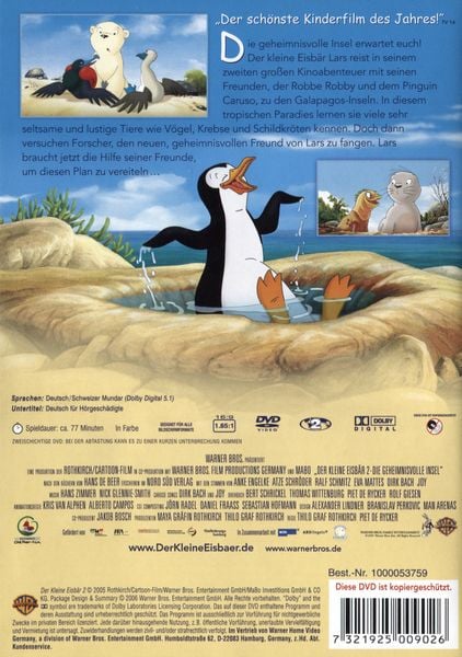 Produktbild: Der kleine Eisb&auml;r 2 - Die geheimnisvolle Insel