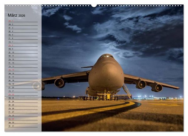 Produktbild: Kampfjets. U.S. Aircraft (Wandkalender 2026 DIN A2 quer), CALVENDO Monatskalender