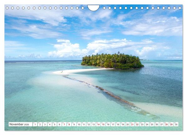 Produktbild: Malediven, Perle im Indischen Ozean (Wandkalender 2026 DIN A4 quer), CALVENDO Monatskalender