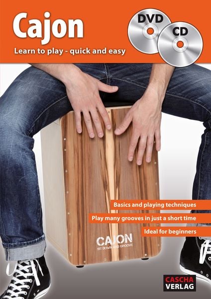 Produktbild: Cajon: Learn to play - quick and easy + CD + DVD