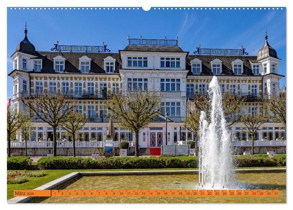 Produktbild: Mein Kaiserbad Ahlbeck (Wandkalender 2026 DIN A2 quer), CALVENDO Monatskalender