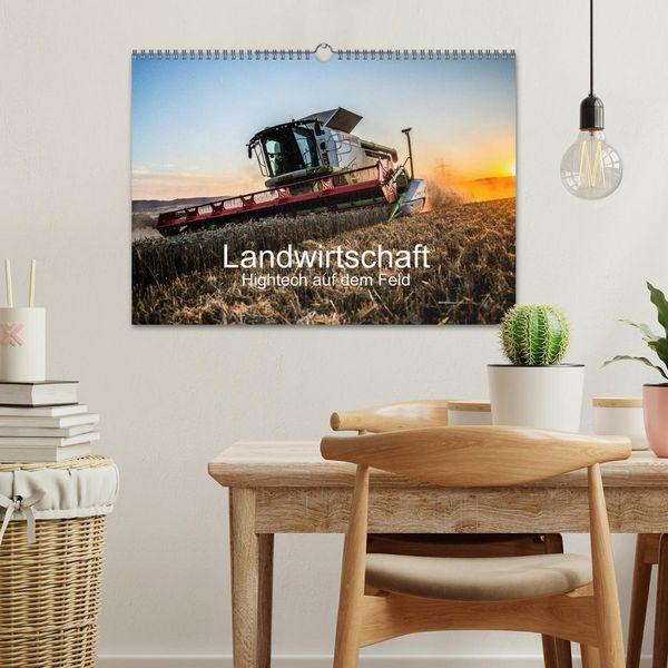Produktbild: Landwirtschaft - Hightech auf dem Feld (Wandkalender 2026 DIN A3 quer), CALVENDO Monatskalender