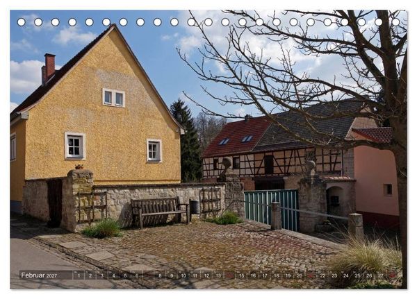 Produktbild: Kleine Perle Weimar-Tiefurt (Tischkalender 2027 DIN A5 quer), CALVENDO Monatskalender