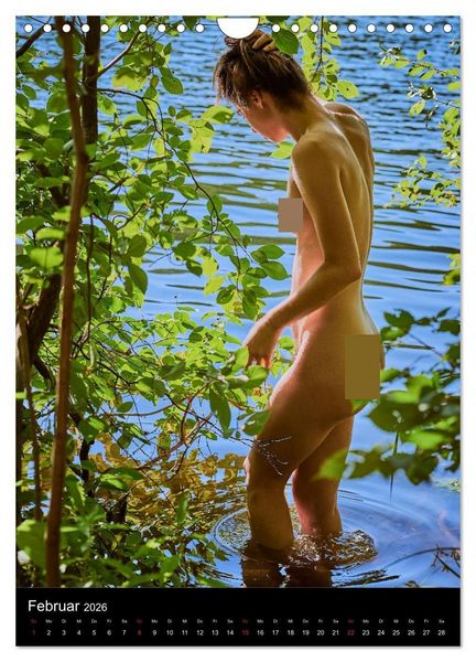 Produktbild: Akt am See (Wandkalender 2026 DIN A4 hoch), CALVENDO Monatskalender