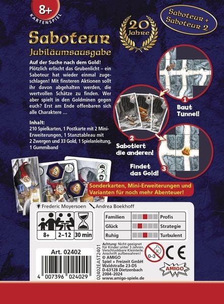 Produktbild: Saboteur 20 Jahre-Edition